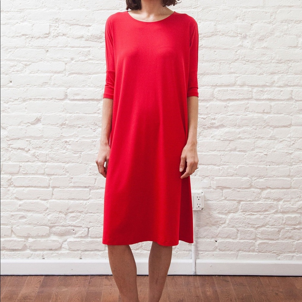 Mimumaxi Classic Frock in Red